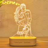 Personalisierte 3D-Photo-Lampe 💡 Nachtlicht mit Deinem Foto