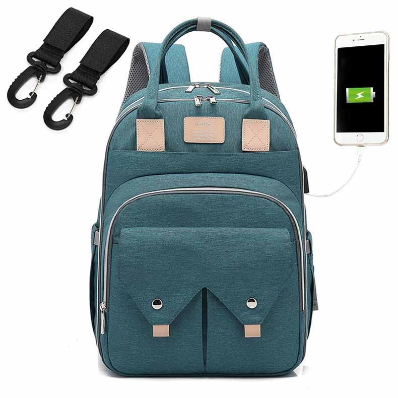 Nappy Backpack Bag Mummy Large Capacity Bag Mom Baby Multi-function Waterproof Outdoor Travel Diaper Bags For Baby Care (7267530801320)