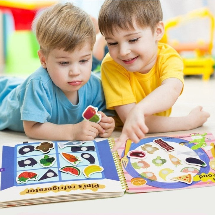 Montessori - Junior Activity-Book | Lernspiel auf Englisch