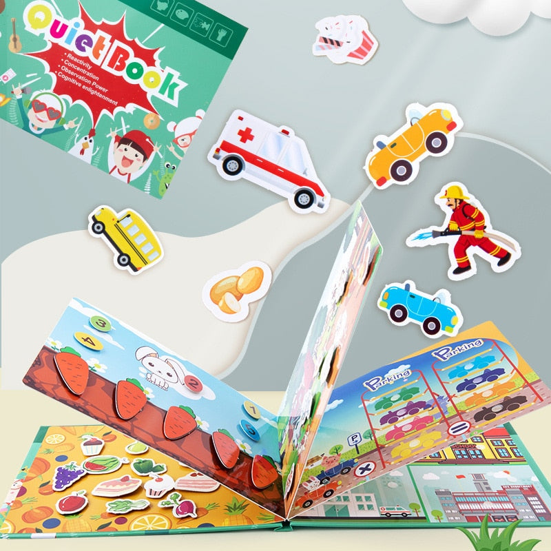 Montessori - Junior Activity-Book | Lernspiel auf Englisch